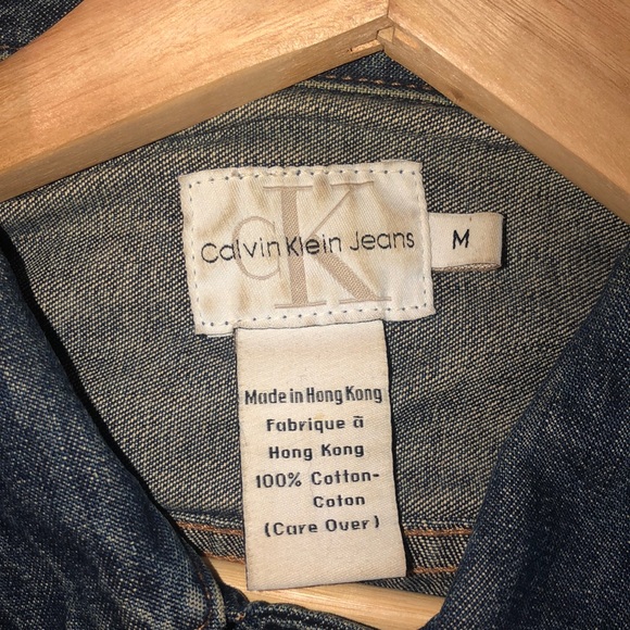 WOMEN MEDIUM | CALVIN KLEIN JEANS | DENIM JACKET - Picture 6 of 6